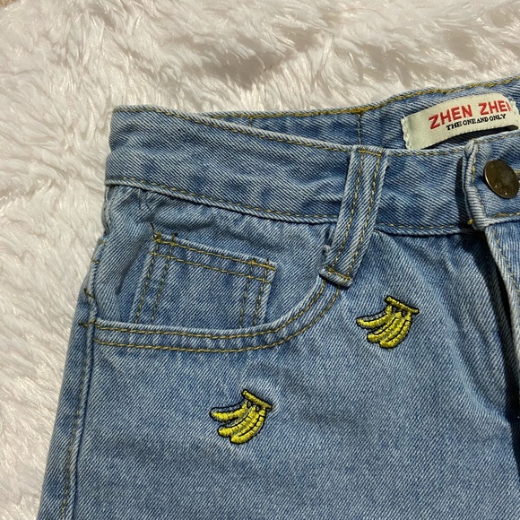 High waisted banana shorts - Picture 2 of 5